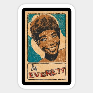 SOUL CARD BETTY EVERETT Sticker